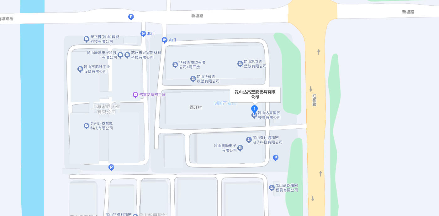 公司地址地图